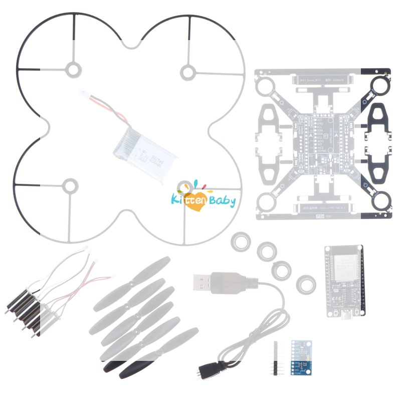 Drone Kit Octocopter - طقم طائرة بدون طيار صغيرة مفتوحة