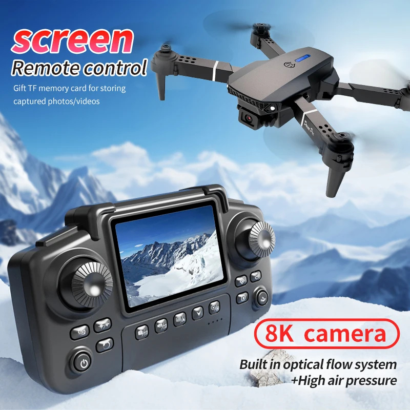 طائرة بدون طيار احترافية E88 P - مراجعة Drone Kit Professional وسعره