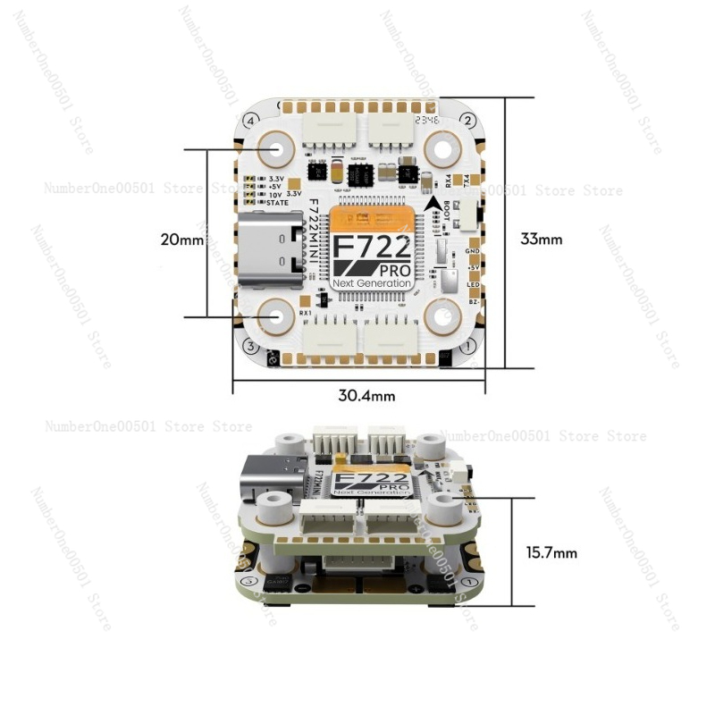 وحدة تحكم طيران GOKU F722 PRO  - مراجعة Betaflight Fc F7 وسعره