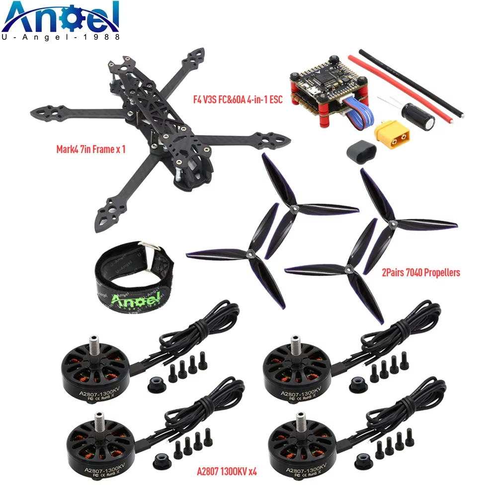 طقم طائرة بدون طيار Mark4 Mark - مراجعة Drone Kit Build Yourself وسعره