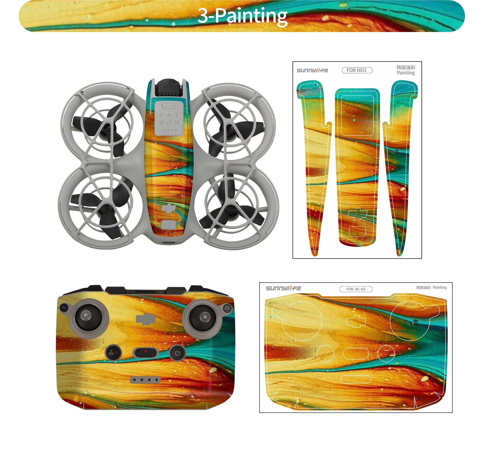 Sunnylife Suitable For DJI Sti - مراجعة Drone Kit Beginner وسعره