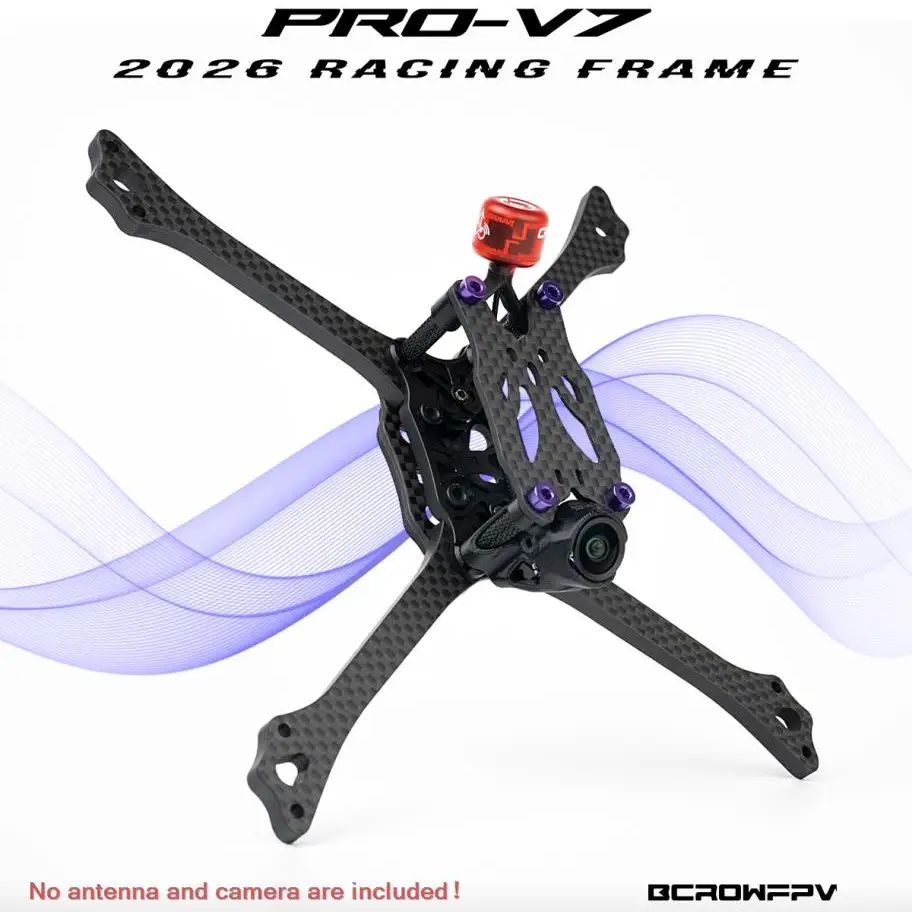 BCROWFPV PRO-V7 طقم إطارات طائ - مراجعة Drone Kit Octocopter وسعره