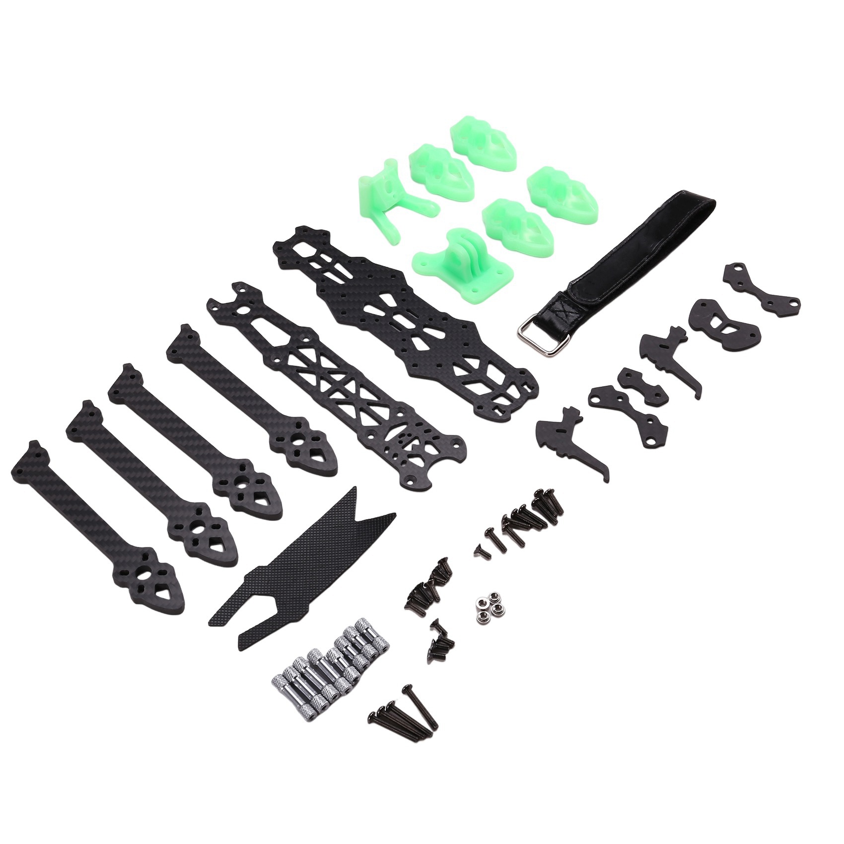 إطار طائرة FPV من ألياف الكربو - مراجعة Drone Kit Fpv وسعره