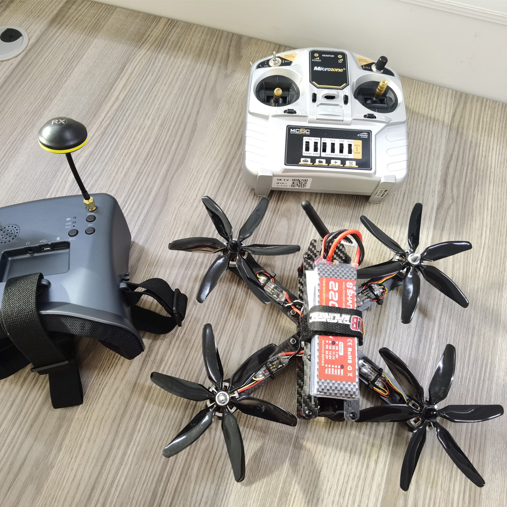 10 قطعة 504060 5x4x6 6-Blade ل - مراجعة Drone Kit Octocopter وسعره